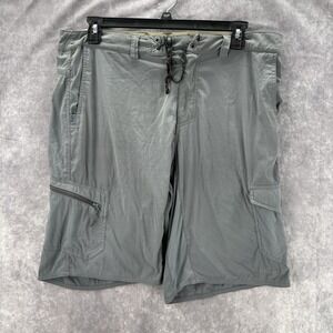 Patagonia Cargo Shorts Mens 40 Gray Nylon Blend Outdoors‎ Hiking